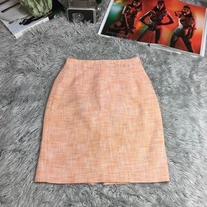Banana Republic Tweed Pencil Skirt | 100% Cotton · Quiet Luxury / Work Capsule